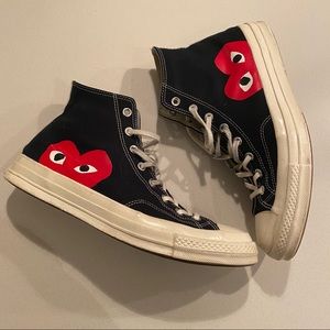 cdg converse poshmark